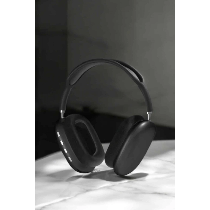 Nevamel P9 Plus Kulaklık Siyah Bluetooth Bağlantılı Kulak Üstü Kablosuz