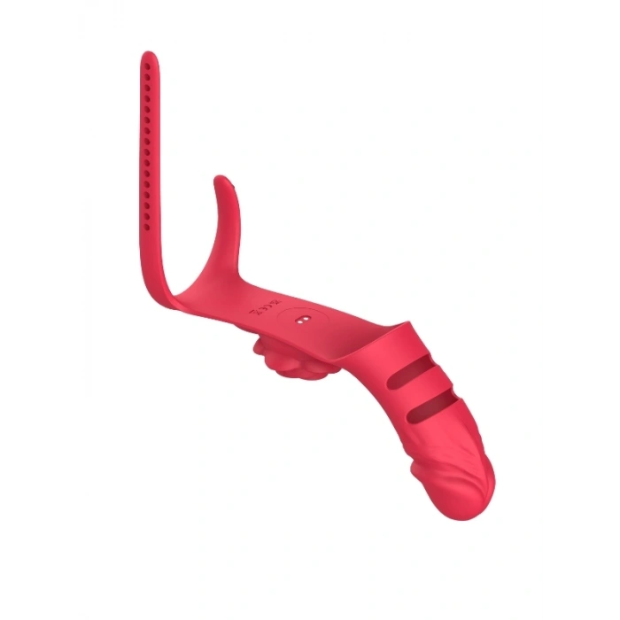 Nevamel® Parmak Takılabilir Fiziksel Dildo + Gül Titreşimli 2&Amp;#39;Si 1 Arada Yeni Tasarım Parmak Vibratörü