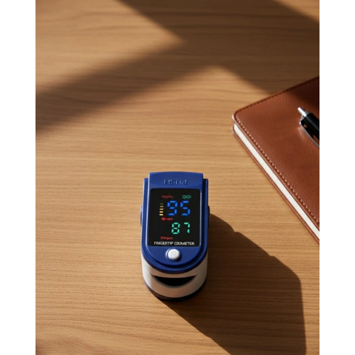 Nevamel® Parmak Tipi Pulse Oksimetre Hassas Ölçüm Taşınabilir Sağlık Cihazı