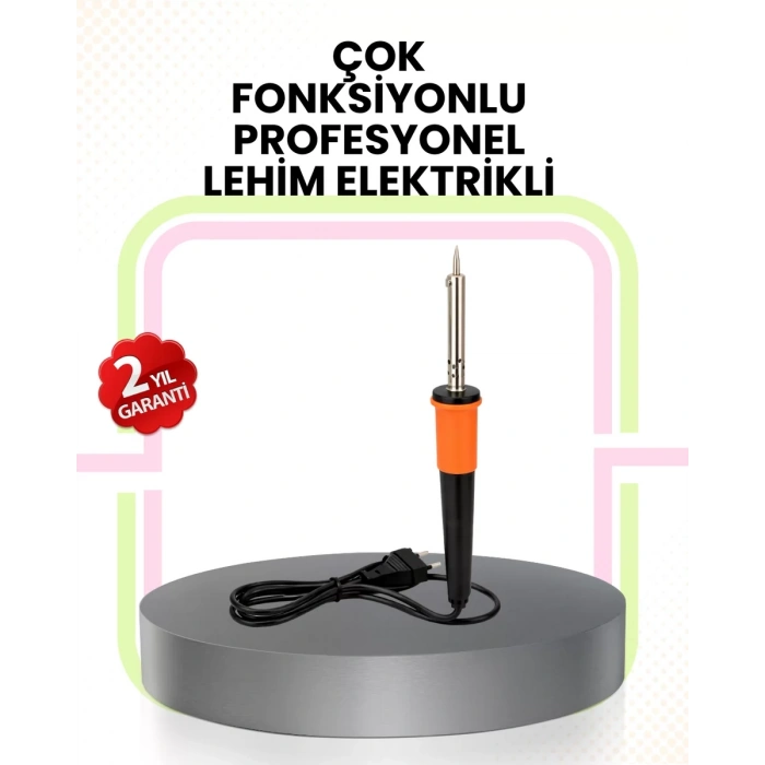 Nevamel® Paslanmaz Çelik Isıtma Çekirdekli Lehimleme Havyası