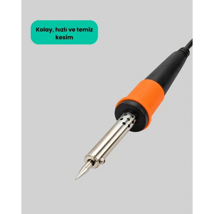 Nevamel® Paslanmaz Çelik Isıtma Çekirdekli Lehimleme Havyası