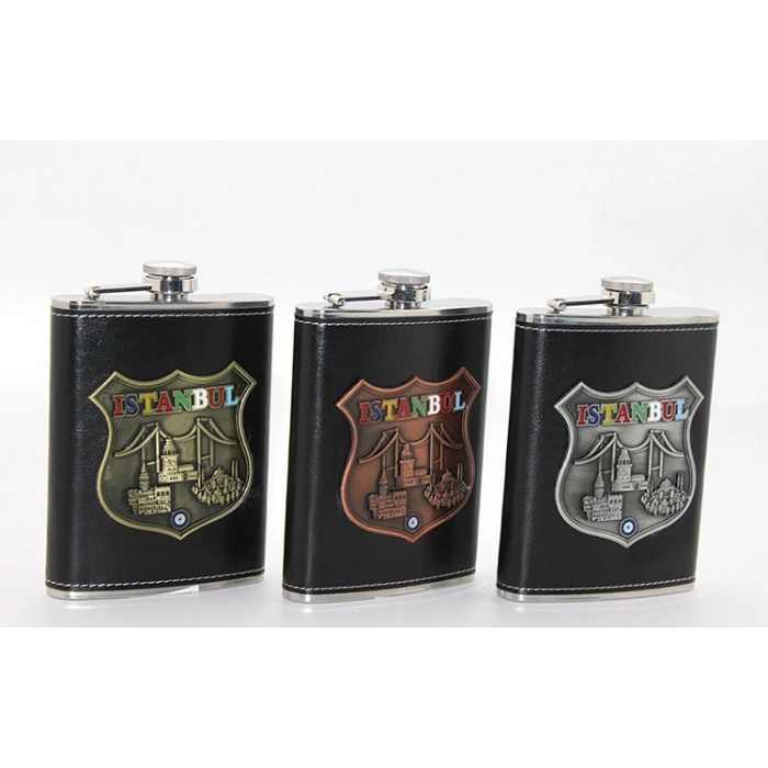 Nevamel Paslanmaz Çelik İstanbul Yöresel Matara Model 1