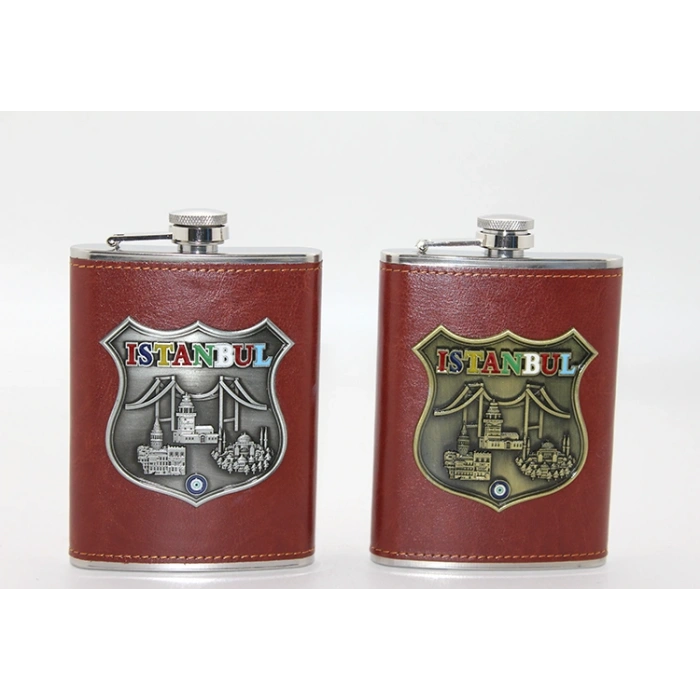 Nevamel Paslanmaz Çelik İstanbul Yöresel Matara Model 2