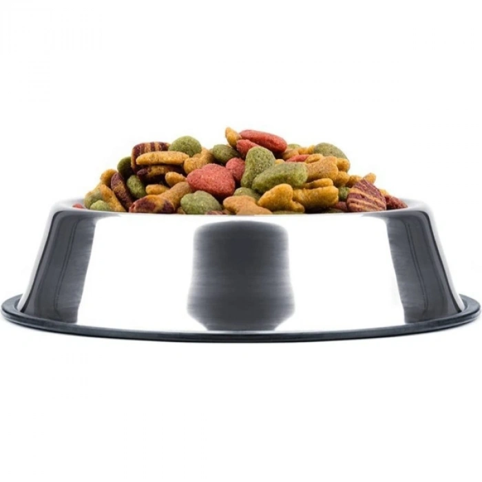 Nevamel Paslanmaz Çelik Metal Mama Kabı 34 cm.