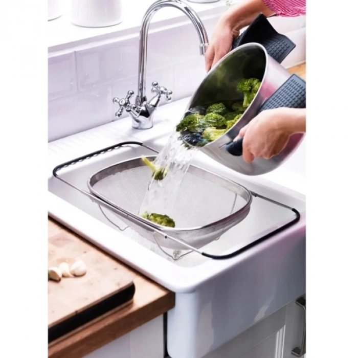 Nevamel Paslanmaz Çelik Teleskopik Süzgeç