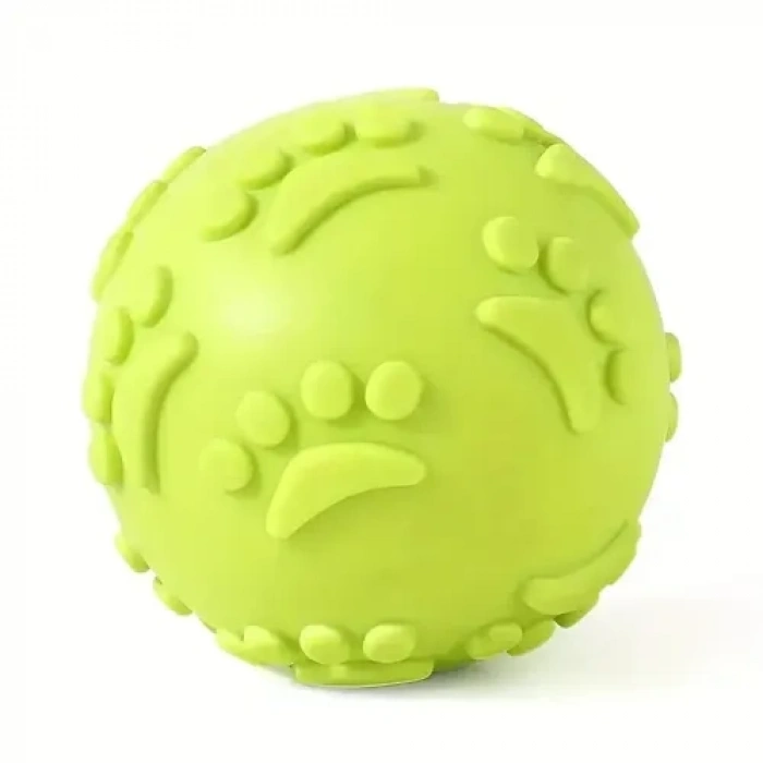 Nevamel Pati Desenli Dayanıklı Köpek Isırma Topu