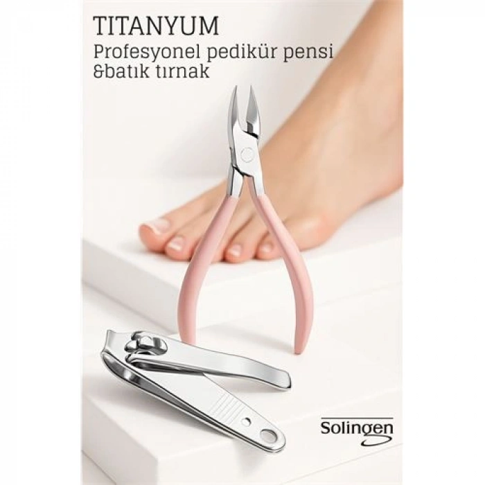 Nevamel® Pedikür Makası -  Batık Tırnak Makası Profesyonel Set