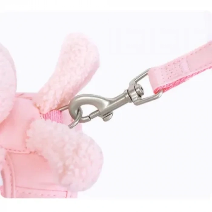 Nevamel Peluş Ayıcıklı Göğüs Gezdirme Tasması Seti