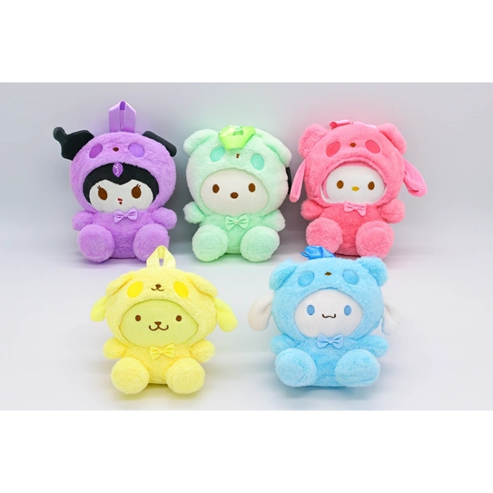 Nevamel Peluş Kawaii Kuromi My Melody ve Cinnamoroll Sırt Çantası