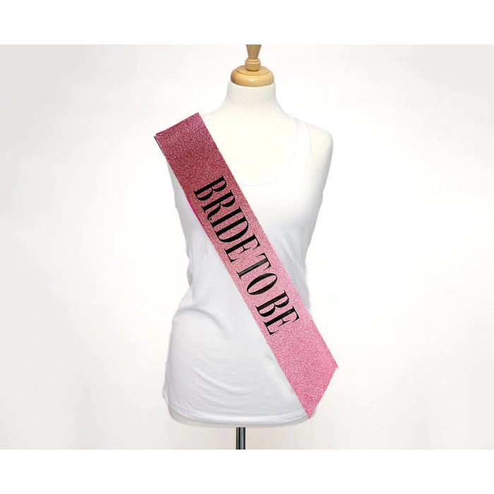 Nevamel Pembe Bride To Be Kuşak Kemer