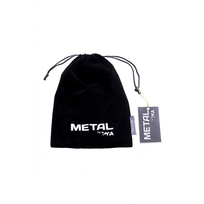 Nevamel® Penis Halkalı Meme Kelepçeleri, Metal, Siyah