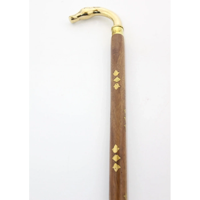 Nevamel Pirinç At Büstü Baston Model 2