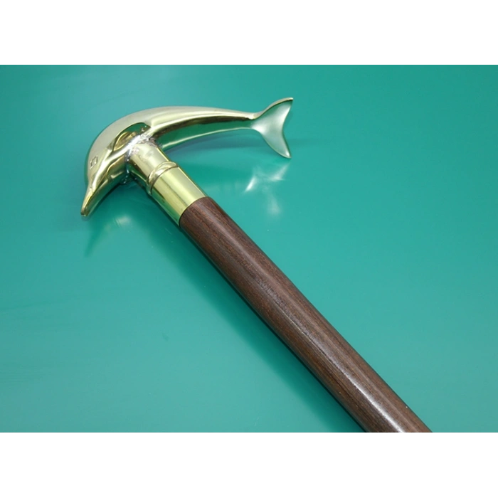 Nevamel Pirinç Yunus Balıklı Baston