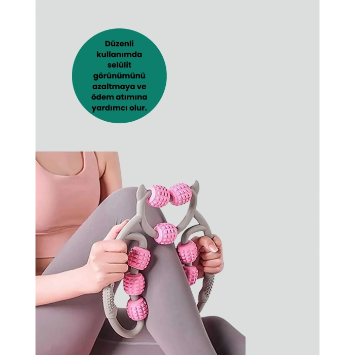 Nevamel Plastik Masaj Aleti Derin Doku Kas Gevşetici Rulo