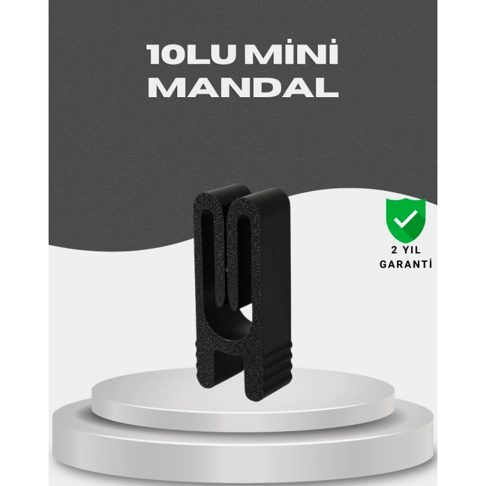 Nevamel® Plastik Poşet Kilidi Mutfak İçin Çok Amaçlı 10 Adet