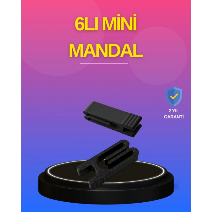 Nevamel® Plastik Poşet Kilidi Mutfak İçin Çok Amaçlı Mandal