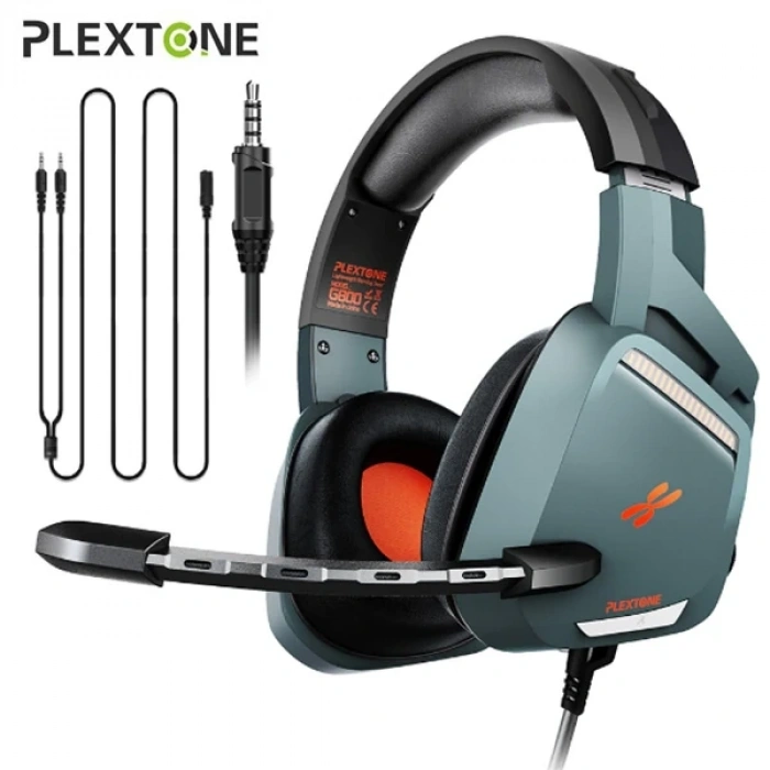 Nevamel Plextone G800 3.5mm Teleskopik Kablolu Gaming Oyuncu Kulaklığı-(5775)