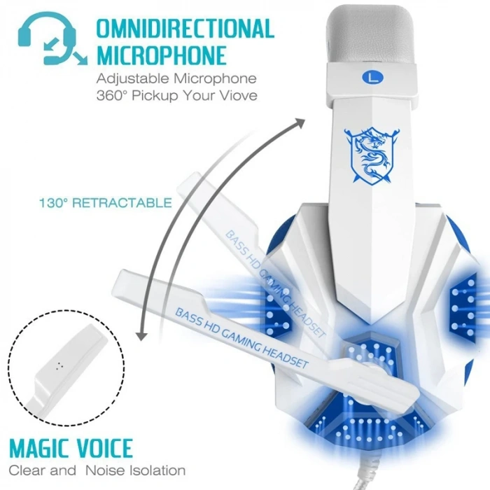 Nevamel Plextone Pc780 Kablolu Oyuncu Gaming Kulaklık-(5775)