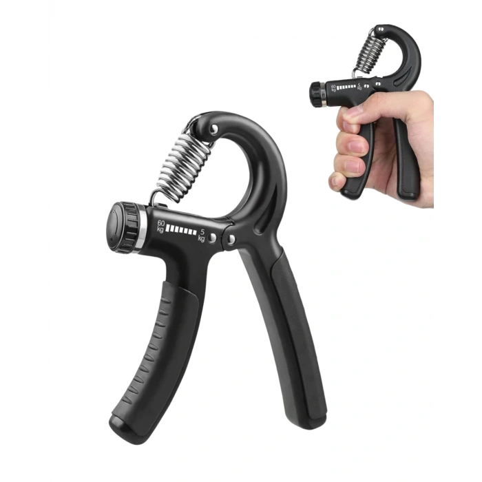 Nevamel® Portatif Ayarlanabilir El Yayı Sayaçlı Dayanıklı Çelik Yay