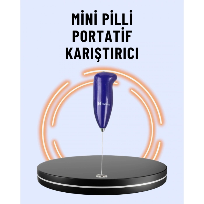 Nevamel Portatif Kahve Köpürtücü – Latte Cappuccino Milkshake ve Puding Yapıcı