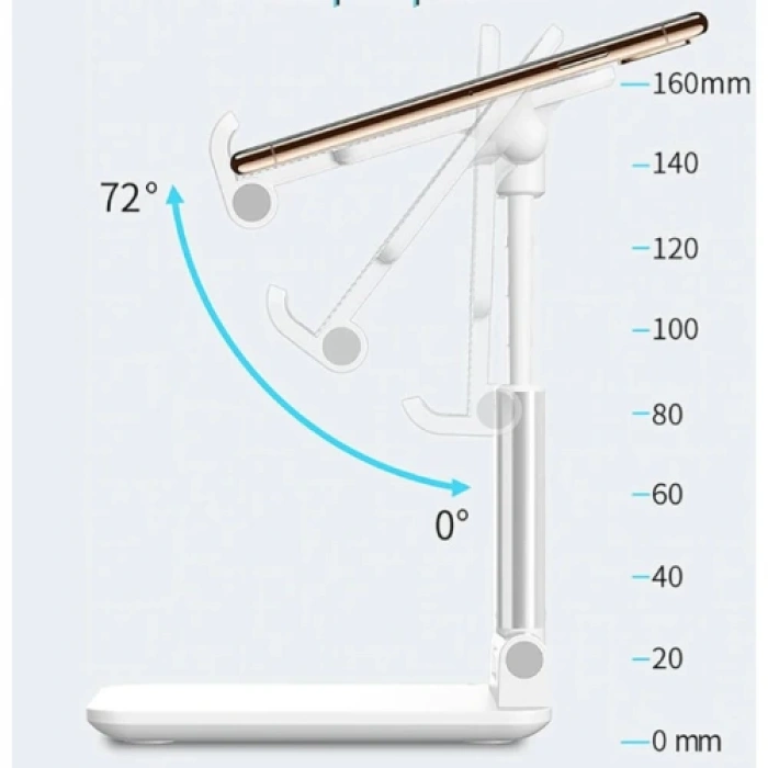 Nevamel Portatif Masaüstü Telefon Tablet Tutucu