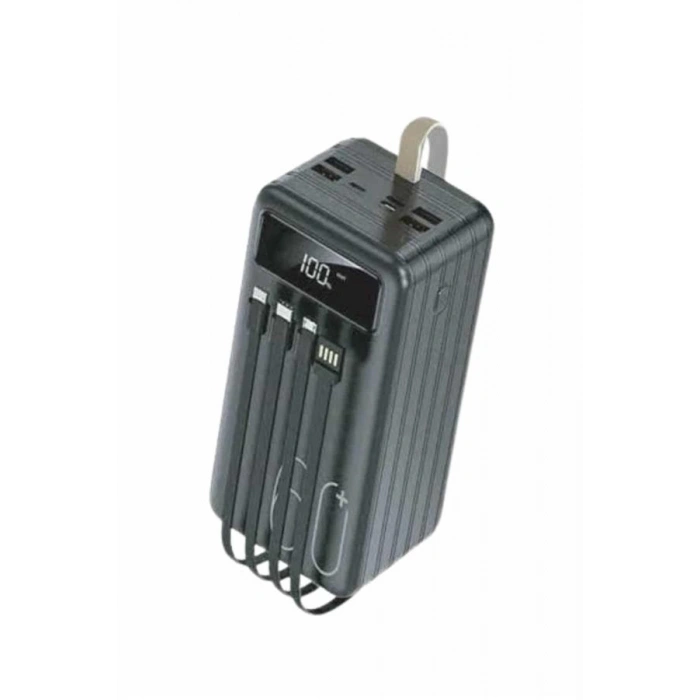 Nevamel Powerbank 60.000 Mah Taşınabilir Şarj Hızlı El Fenerli Dijital Göstergeli