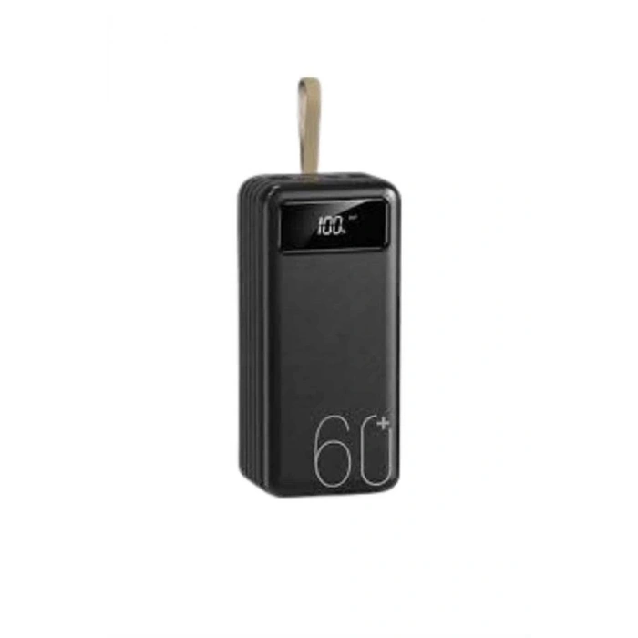 Nevamel Powerbank 60.000 Mah Taşınabilir Şarj Hızlı El Fenerli Dijital Göstergeli