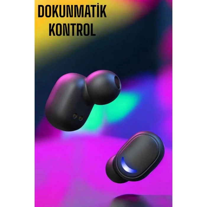 Nevamel Powerbank Özellikli Kablosuz Bluetooth Kulaklık RGB Işıklı
