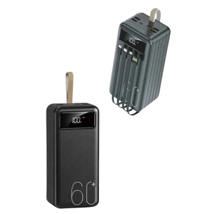 Nevamel Powerbank Yüksek Kapasiteli 60.000 Mah Hızlı Şarj Şarj Özellikli Batarya