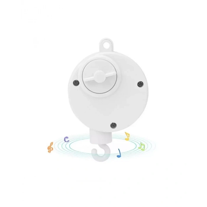 Nevamel® Pratik Bebek Uyutucu Müzikli Mekanik Müzik Kutusu Asılabilir Bebek Aksesuarı