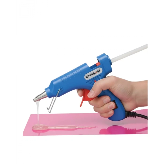 Nevamel® Pratik Kullanımlı 20W Silikon Tabancası 7.5 mm Silikon Uyumlu 5 Adet Hediye Silikon