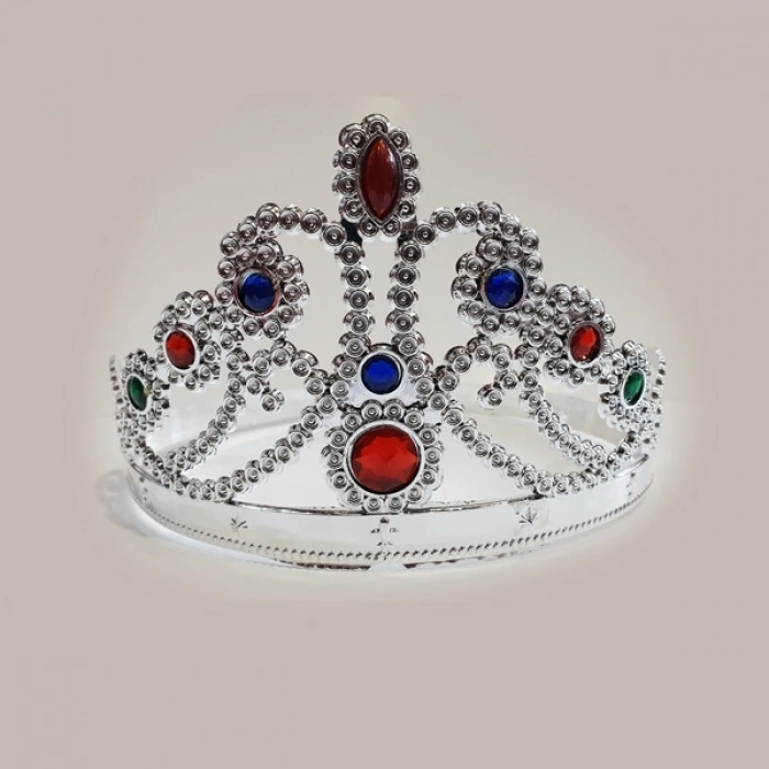 Nevamel Prenses Parti Tacı Gümüş Rengi 1 Adet