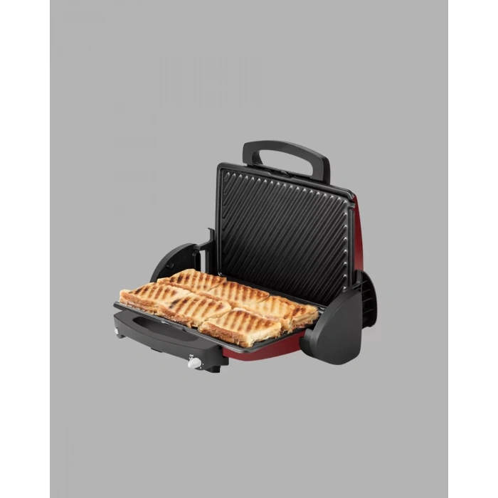 Nevamel® Profesyonel 2000W Tost Makinesi – Ayarlanabilir Termostat ve Çıkarılabilir Plaka