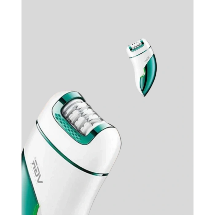 Nevamel® Profesyonel 3 in 1 Epilasyon Cihazı LED Aydınlatmalı Suya Dayanıklı Şarjlı VGR Epilatör
