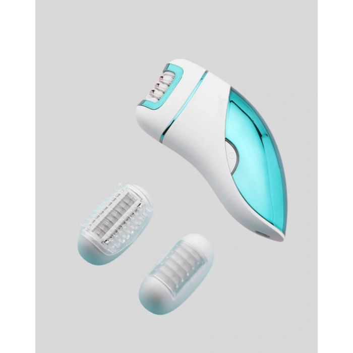 Nevamel® Profesyonel 3 in 1 Epilasyon Cihazı LED Aydınlatmalı Suya Dayanıklı Şarjlı VGR Epilatör