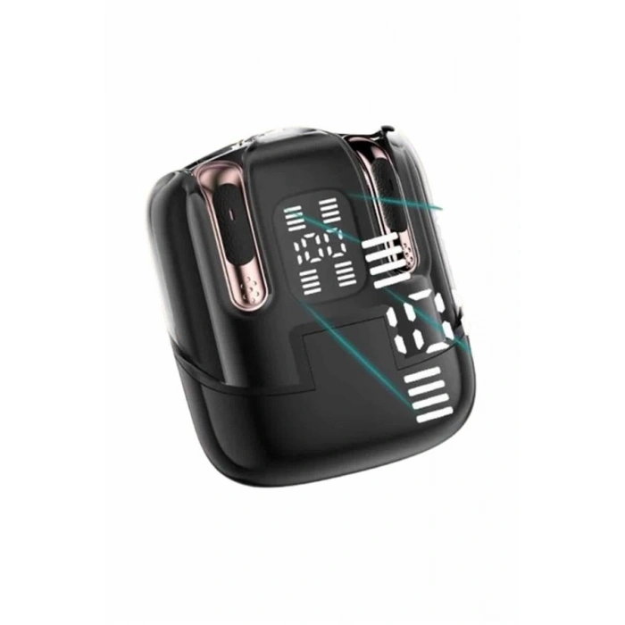 Nevamel Profesyonel Dijital Göstergeli Düşük Gecikme Bluetooth Kulaklık Çift Kulaklık