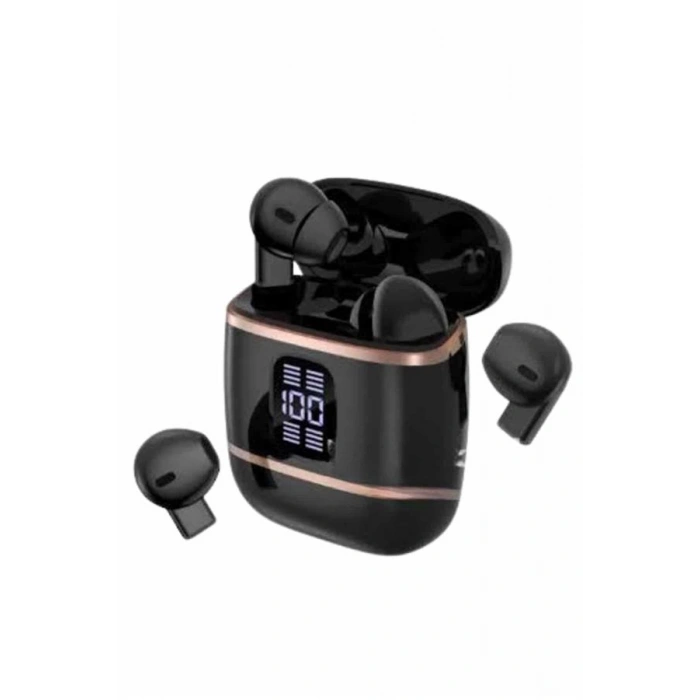 Nevamel Profesyonel Dijital Göstergeli Düşük Gecikme Bluetooth Kulaklık Çift Kulaklık