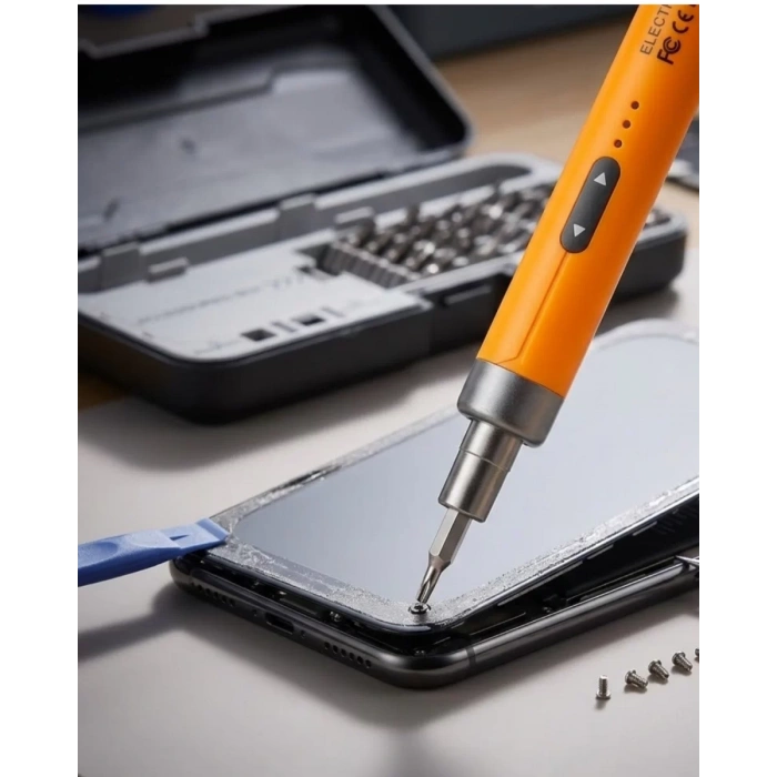 Nevamel® Profesyonel Elektrikli Tornavida Seti 600mAh Şarjlı 38 Parça Hassas Vida Seti