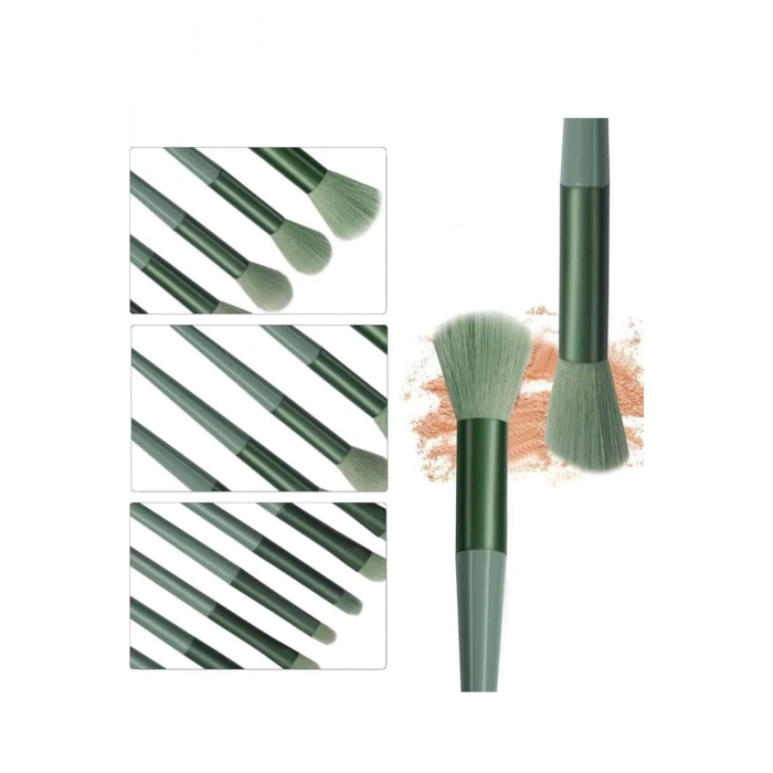 Nevamel Profesyonel Makyaj Fırça Seti 13 Parça Yumuşak Kıllı Fırça Seti Far Fırçası