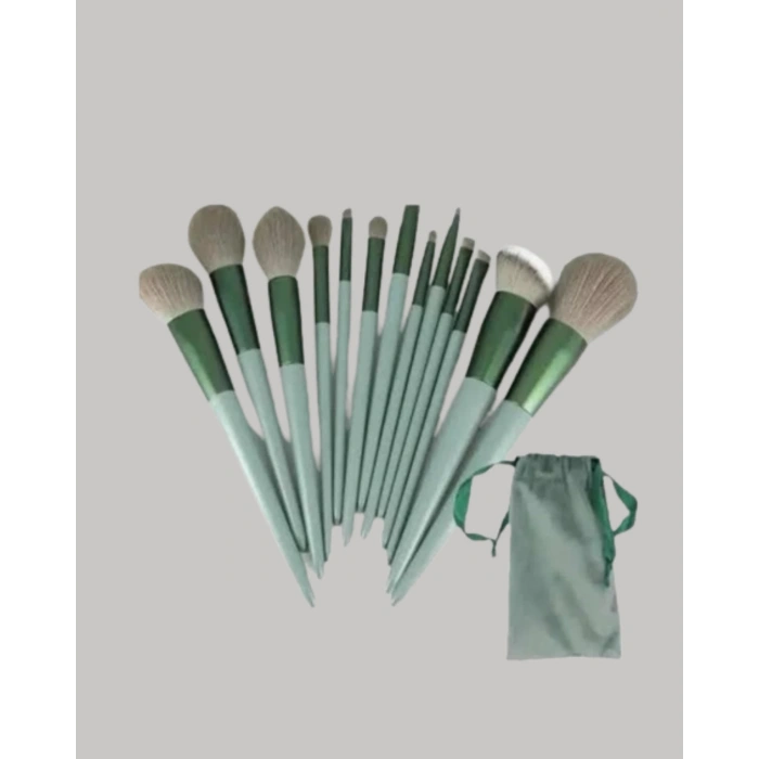 Nevamel Profesyonel Makyaj Fırça Seti Yumuşak Kıllı Taşınabilir Çantalı