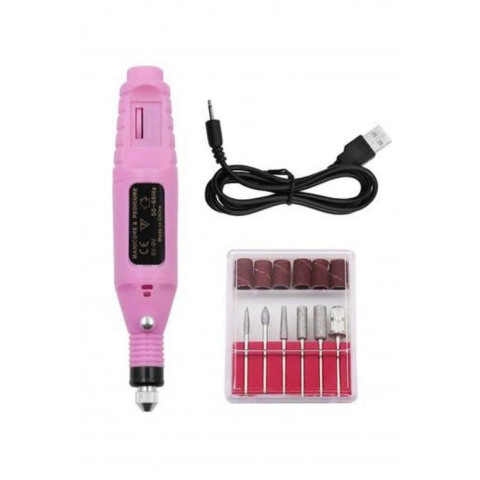 Nevamel Profesyonel Manikür Pedikür Seti Törpü Makinesi Protez Tırnak Çıkarma