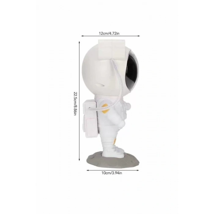 Nevamel® Projeksiyon Astronot Lamba Speaker Sevimli Astronot Bluetooth Hoparlör Yeni Nesil