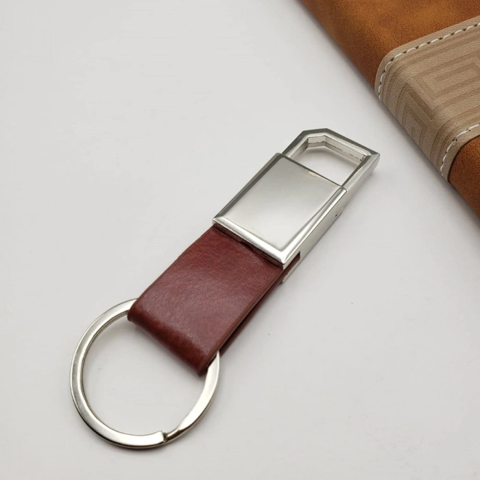 Nevamel Promosyon Derili Metal Anahtarlık