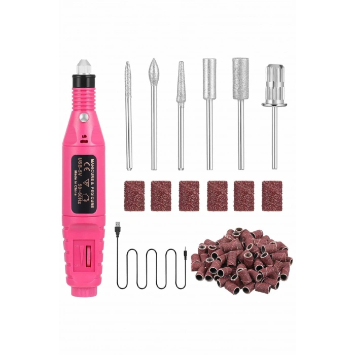 Nevamel Protez Tırnak Ayak Nasır Ve Tırnak Mantar Makinesi Elektrikli 12v Tırnak Törpü Seti