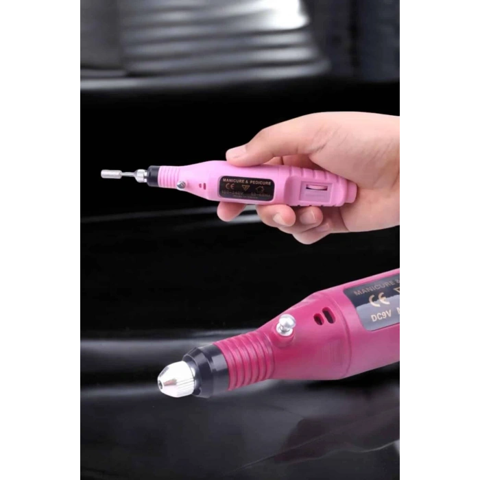 Nevamel Protez Tırnak Manikür ve Pedikür Seti Elektrikli