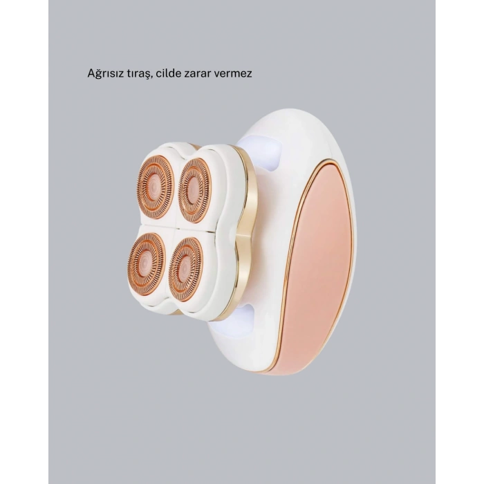 Nevamel® Pürüzsüz Cilt İçin Çok Başlıklı Ağrısız Tıraş Makinesi