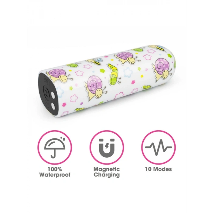 Nevamel® Rechargeable Snails Massager Kurşun Vibratör