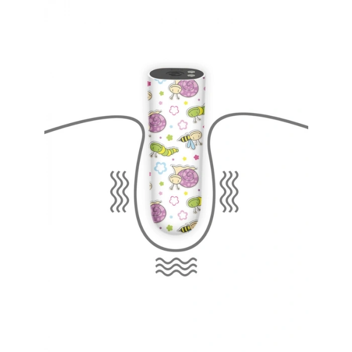 Nevamel® Rechargeable Snails Massager Kurşun Vibratör