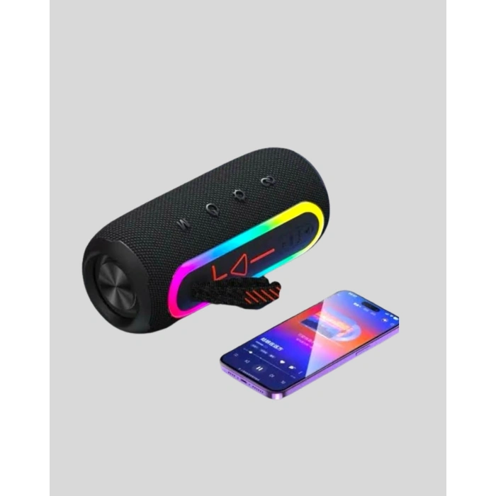 Nevamel Renkli LED Işıklı Kablosuz Hoparlör IP67 Sertifikalı