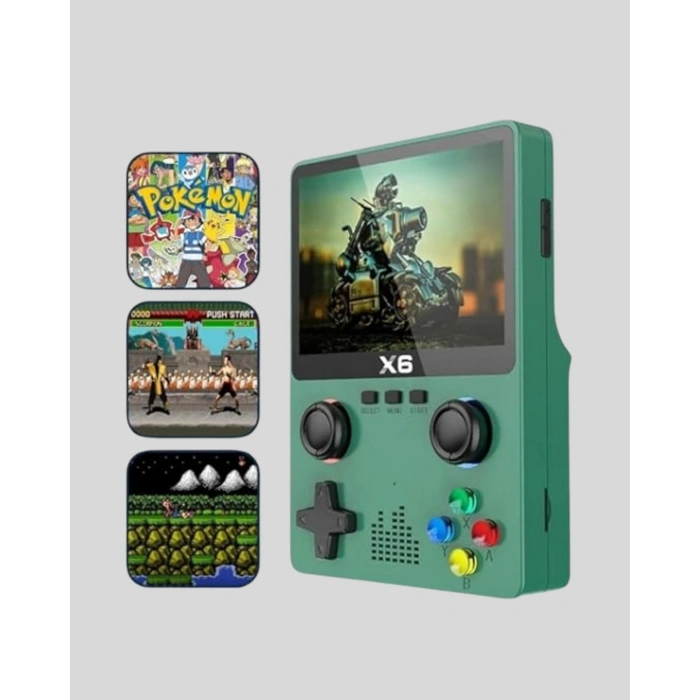 Nevamel® Retro Taşınabilir Konsol 3.5 IPS Ekran Ergonomik Çift LR Kontrollü